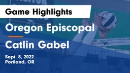 Oregon Episcopal  vs Catlin Gabel Game Highlights - Sept. 8, 2022