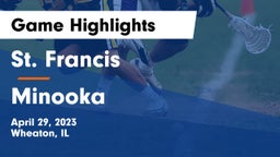 St. Francis  vs Minooka  Game Highlights - April 29, 2023