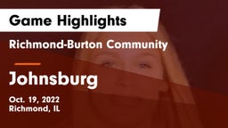 Richmond-Burton Community  vs Johnsburg  Game Highlights - Oct. 19, 2022