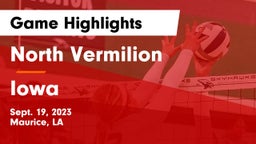 North Vermilion  vs Iowa  Game Highlights - Sept. 19, 2023