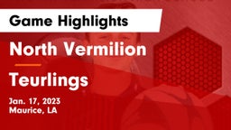 North Vermilion  vs Teurlings Game Highlights - Jan. 17, 2023