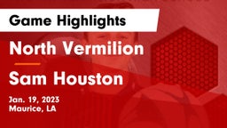 North Vermilion  vs Sam Houston Game Highlights - Jan. 19, 2023