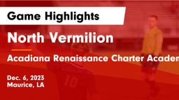 North Vermilion  vs Acadiana Renaissance Charter Academy Game Highlights - Dec. 6, 2023