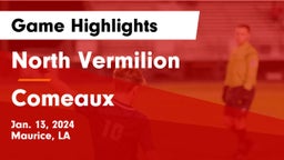 North Vermilion  vs Comeaux  Game Highlights - Jan. 13, 2024