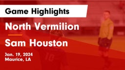 North Vermilion  vs Sam Houston  Game Highlights - Jan. 19, 2024