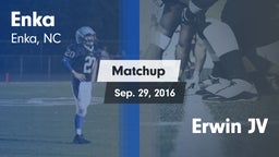 Matchup: Enka  vs. Erwin JV 2016