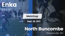 Matchup: Enka  vs. North Buncombe  2017