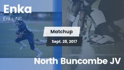 Matchup: Enka  vs. North Buncombe JV 2017