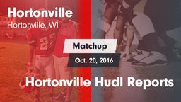 Matchup: Hortonville High vs. Hortonville Hudl Reports 2016