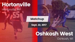 Matchup: Hortonville High vs. Oshkosh West  2017