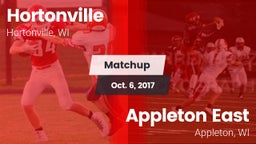 Matchup: Hortonville High vs. Appleton East  2017