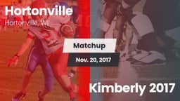 Matchup: Hortonville High vs. Kimberly 2017 2017
