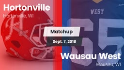 Matchup: Hortonville High vs. Wausau West  2018