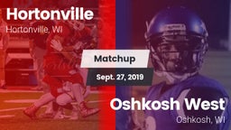 Matchup: Hortonville High vs. Oshkosh West  2019