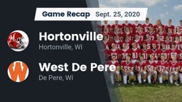 Recap: Hortonville  vs. West De Pere  2020
