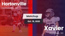 Matchup: Hortonville High vs. Xavier  2020