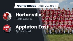 Recap: Hortonville  vs. Appleton East  2021