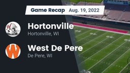 Recap: Hortonville  vs. West De Pere  2022