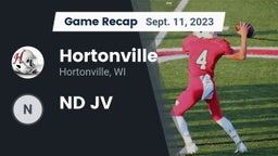 Recap: Hortonville  vs. ND JV 2023