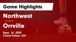 Northwest  vs Orrville  Game Highlights - Sept. 14, 2020