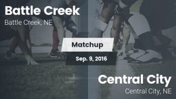 Matchup: Battle Creek HS vs. Central City  2016