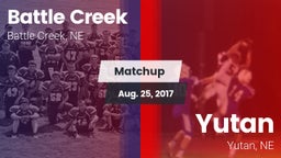 Matchup: Battle Creek HS vs. Yutan  2017