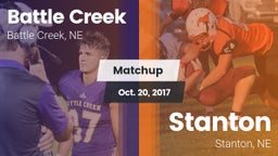 Matchup: Battle Creek HS vs. Stanton  2017