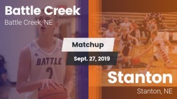 Matchup: Battle Creek HS vs. Stanton  2019