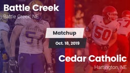 Matchup: Battle Creek HS vs. Cedar Catholic  2019
