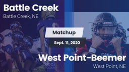 Matchup: Battle Creek HS vs. West Point-Beemer  2020