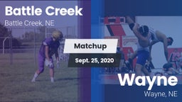 Matchup: Battle Creek HS vs. Wayne  2020