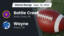 Recap: Battle Creek  vs. Wayne  2020