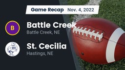 Recap: Battle Creek  vs. St. Cecilia  2022