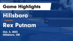 Hillsboro  vs Rex Putnam  Game Highlights - Oct. 3, 2023