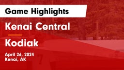 Kenai Central  vs Kodiak Game Highlights - April 26, 2024