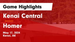 Kenai Central  vs Homer  Game Highlights - May 17, 2024