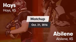 Matchup: Hays  vs. Abilene  2016
