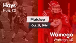 Matchup: Hays  vs. Wamego  2016
