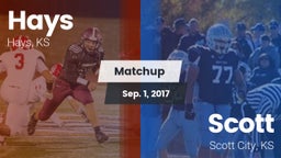 Matchup: Hays  vs. Scott  2017