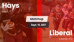 Matchup: Hays  vs. Liberal  2017