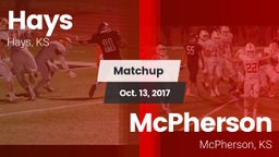 Matchup: Hays  vs. McPherson  2017