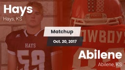Matchup: Hays  vs. Abilene  2017
