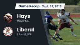 Recap: Hays  vs. Liberal  2018