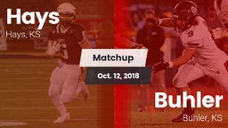Matchup: Hays  vs. Buhler  2018