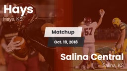 Matchup: Hays  vs. Salina Central  2018
