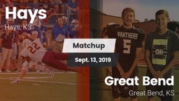 Matchup: Hays  vs. Great Bend  2019