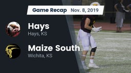 Recap: Hays  vs. Maize South  2019