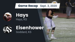 Recap: Hays  vs. Eisenhower  2020