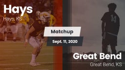 Matchup: Hays  vs. Great Bend  2020