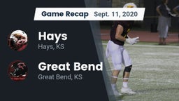 Recap: Hays  vs. Great Bend  2020